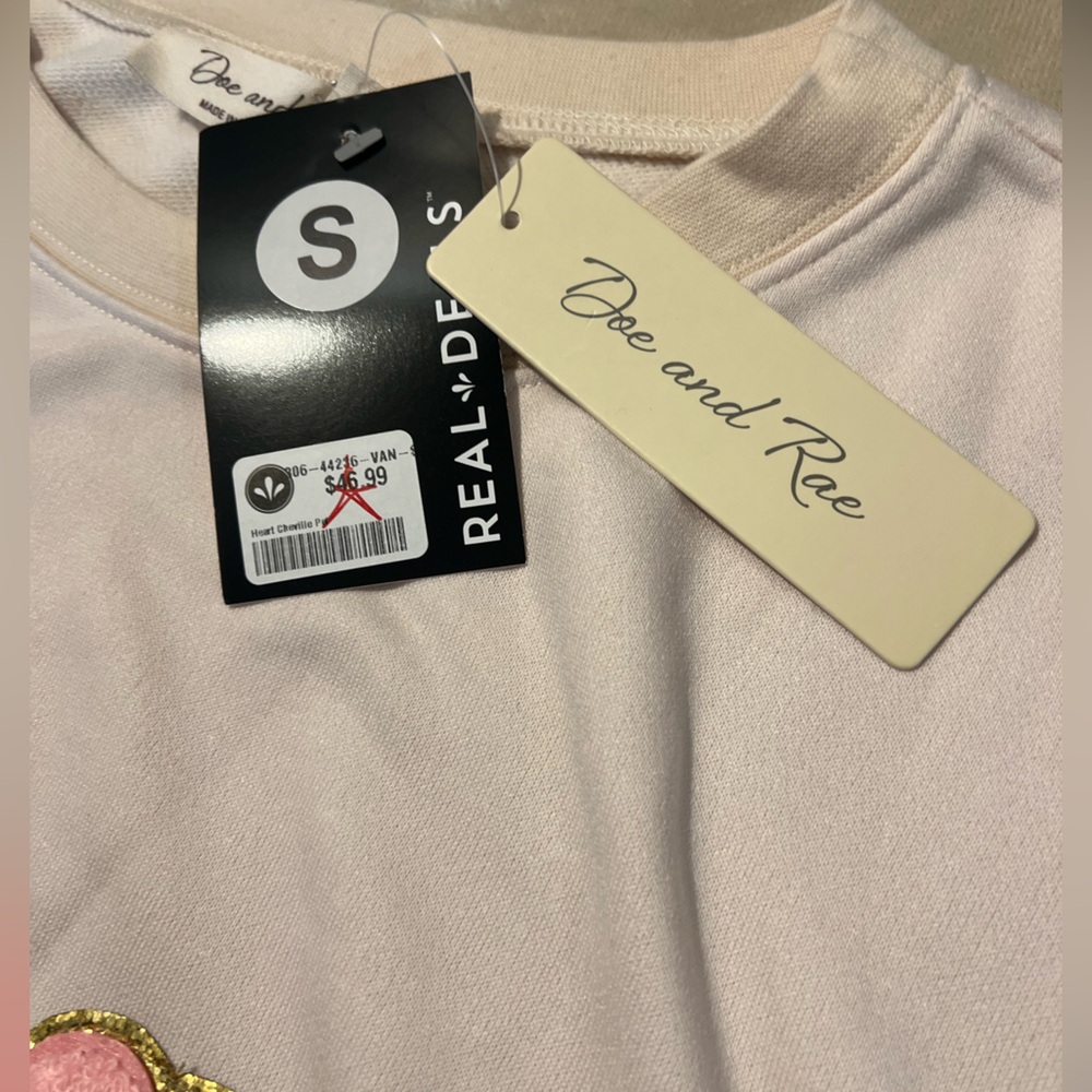 NWT Doe and Rae Sweatshirt. - Picture 3 of 4